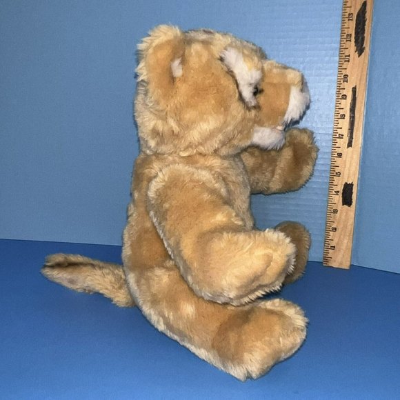 Build A Bear Puma Cougar Mountain Lion Wild Cat 12" Plush Zoo Stuffed Animal BAB - Picture 5 of 7